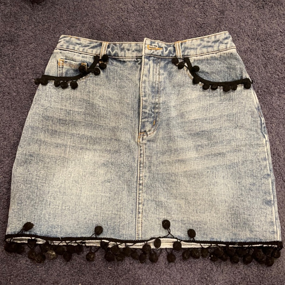 Jean skirt